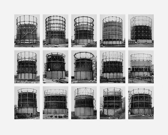 Gas Tanks by Bernd and HIlla Becher